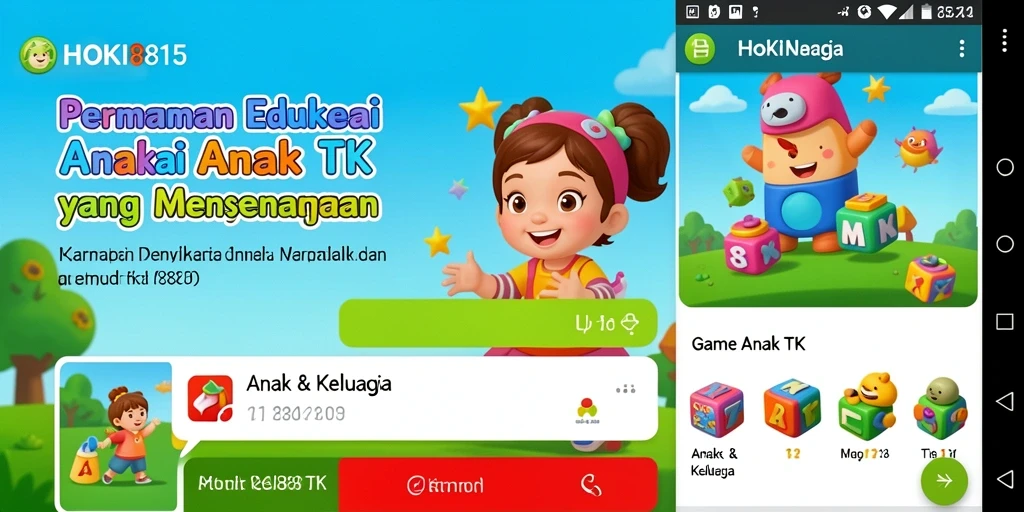 Screenshot antarmuka HOKI8815 yang interaktif dan colorful.