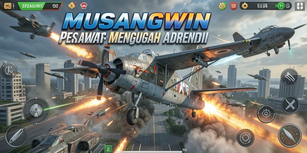 Tampilan antarmuka pengguna yang dinamis di MUSANGWIN.