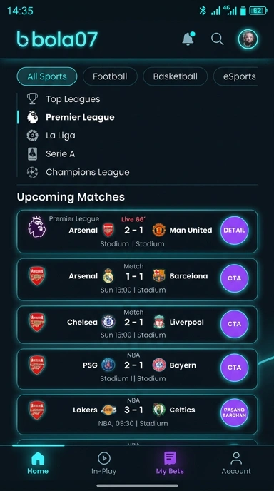 Panduan Registrasi Akun bola07 untuk Pengguna Android